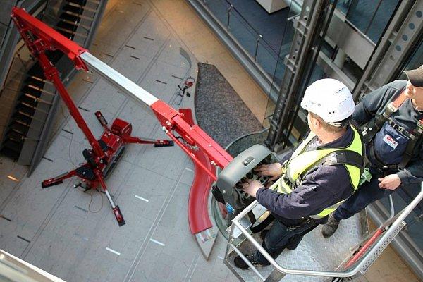 Nacelle araignée en location - Hauteur de travail 17.60m - Adaptée à tous les terrains - NASL-ARAI-18M_0