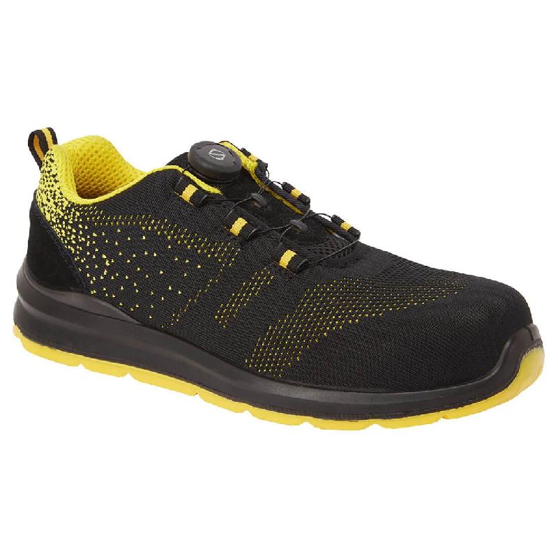 Paire de chaussures de sécurité basses à laçage rapide S1P Safety Trainer Knit - BBSTKTNRJN-PW02/LR_0