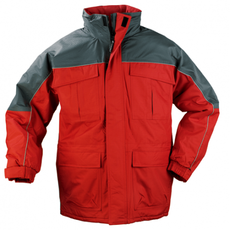 Parka RIPSTOP - rouge et gris - Coverguard | 5RIPR_0