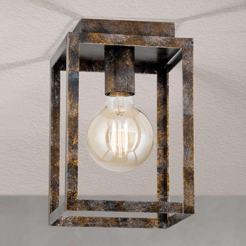 ORION PLAFONNIER CAGE ASPECT VINTAGE