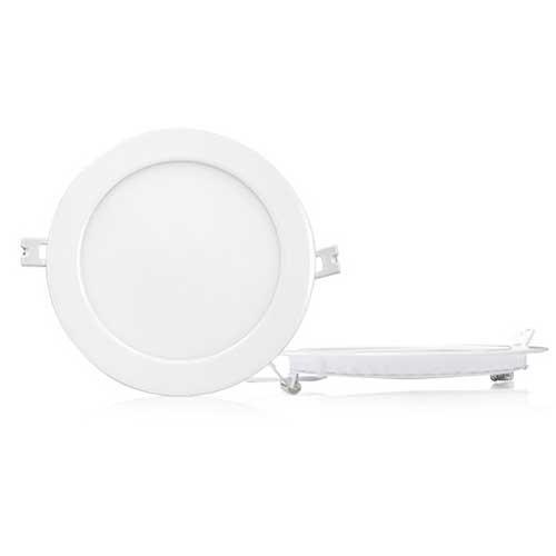 Plafonnier led rond blanc 3000°k_0