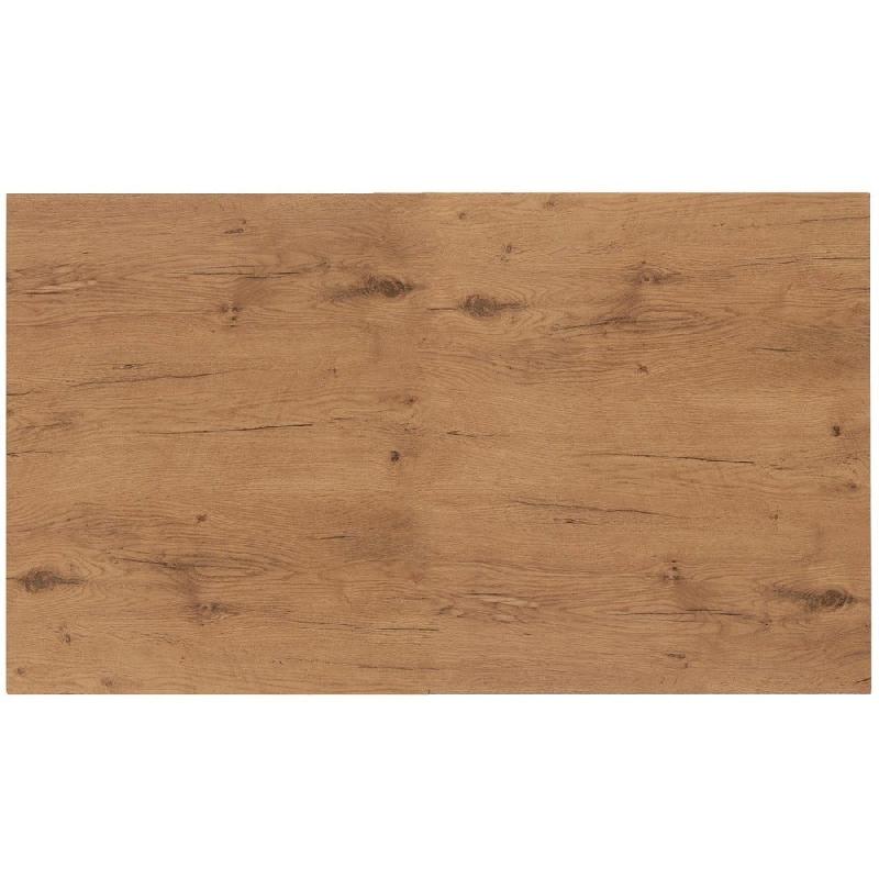 Plateau table hpl Chêne naturel 120 x 70 x 1,2 cm_0
