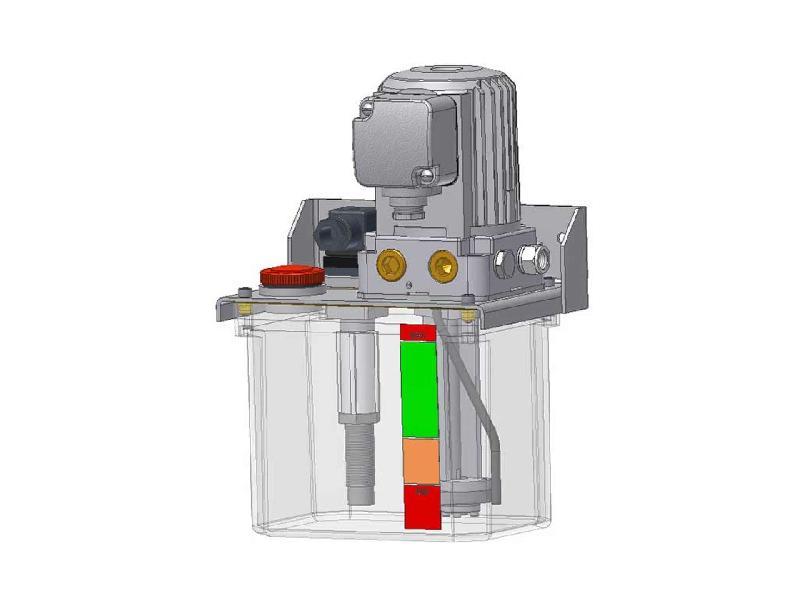 Pompe de graissage à engrenage GE51 - Électrique - Graisse fluide - Réservoir 3/4,5/6L - 0,2 l/min - 40 bar_0