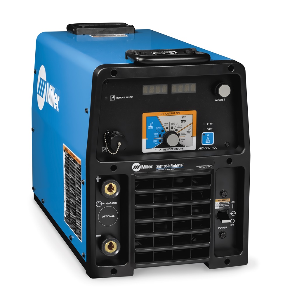 Poste à souder professionnel MIG multi-process Miller XMT 350 FieldPro - 450A, robuste et simple d'utilisation_0