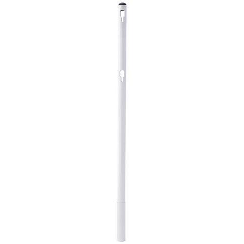 POTELET EN MÉTAL À SCELLER H 150 CM 2 CHAÎNES COULEUR BLANC - MOTTEZ
