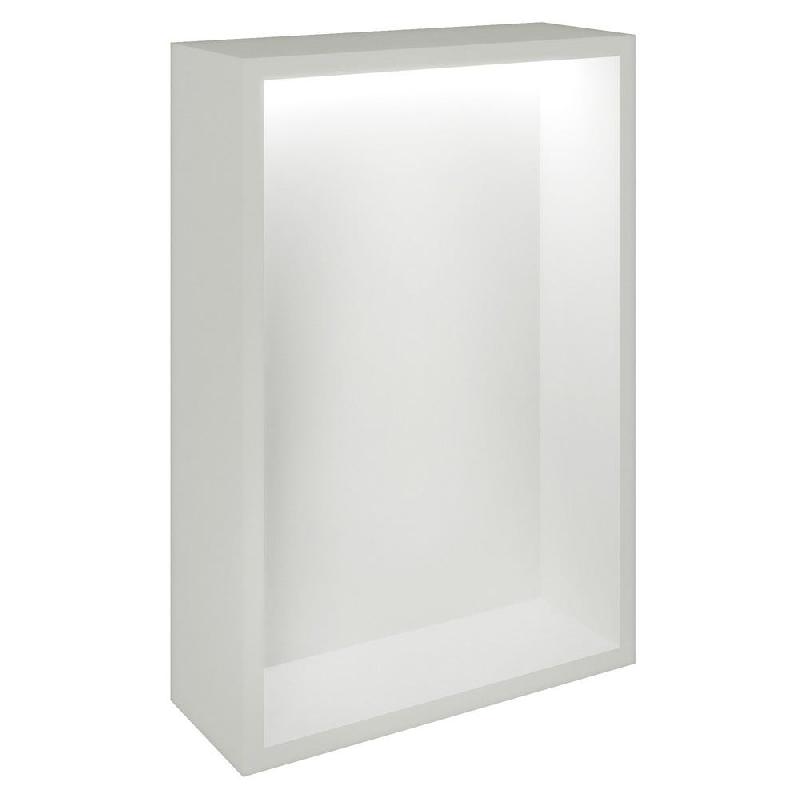 Présentoir Cage blanc avec LED 38,4x14,5x56cm_0