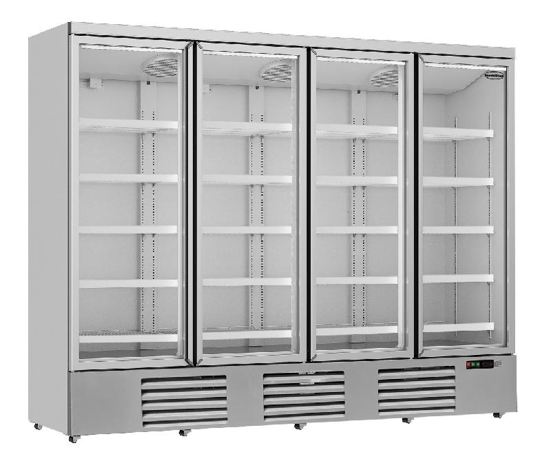 Réfrigérateur 4 portes en verre jde-2025r 7455.2210 COMBISTEEL_0