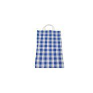 Sac à pain carreaux bleu - Tissud - 30 x 55 cm - Toiles de la Montagne Noire_0