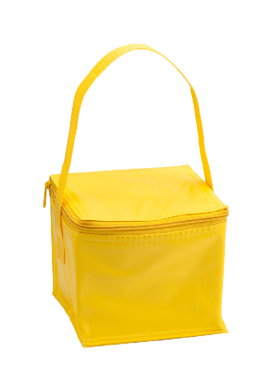 Sac isotherme en PVC avec fermeture-éclair - Renfort aluminium - Capacité 4 boîtes de 0,33L_0