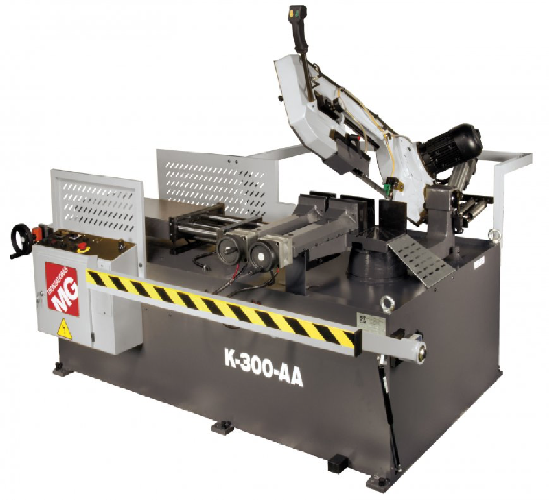 Scie à ruban automatique K-300-AA - TRONZADORAS MG - pour aluminium, acier et alliages légers avec amenage automatique_0
