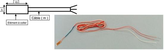 Sonde à résistance pour la mesure de température de surface - PATCHRT (-50°c à 150°c)_0