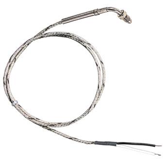 Sonde thermocouple J à visser coudée - Spécial buse - Inox 316L - Température max 400°C_0