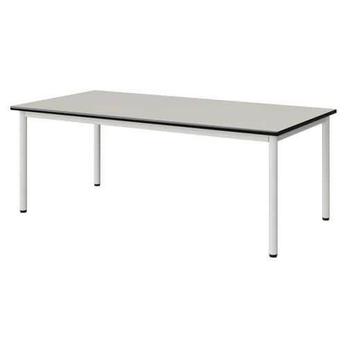 TABLE MALIBU 160X80 T3 4P ST ANTIB BLC SE W911/NOIR BLC 9016