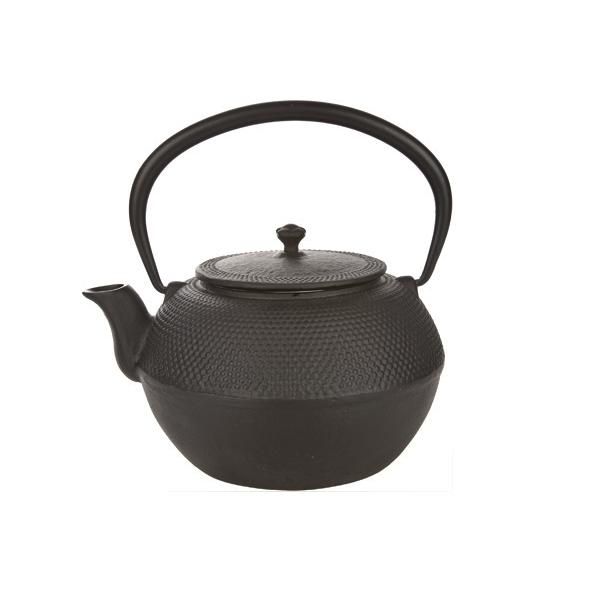 THÉIÈRE EN FONTE NOIRE 1,20 L - COSY & TRENDY - OSAKA