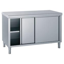 Tournus Equipement Meuble neutre à portes coulissantes sans dosseret bord arrière droit l. 1600 mm Tournus - 504365 - plastique 504365_0