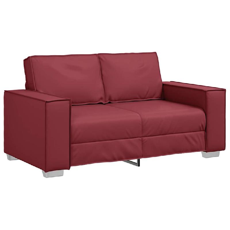 VidaXL Canapé Bordeaux 160 x 80 x 84 cm tissu Modèle AbriAurora 79 - 4105048_0