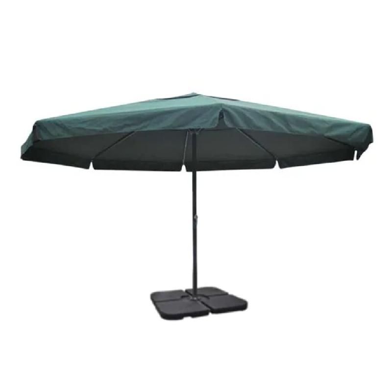 VidaXL Parasol de jardin avec base portable aluminium vert Modèle Titan Terrasse Plus - vert 8718475923572_0