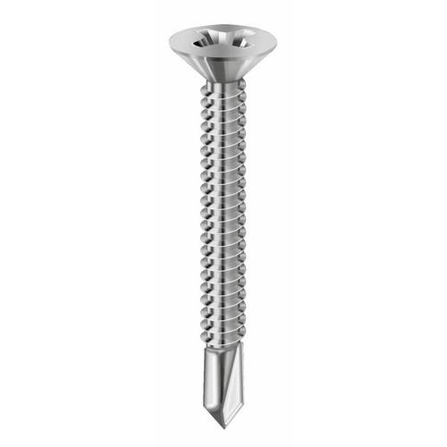 VIS AUTOPERCEUSE À TÔLE - TÊTE FRAISÉE - 3,5X9,5 MM - 500 PIÈCES VISWOOD