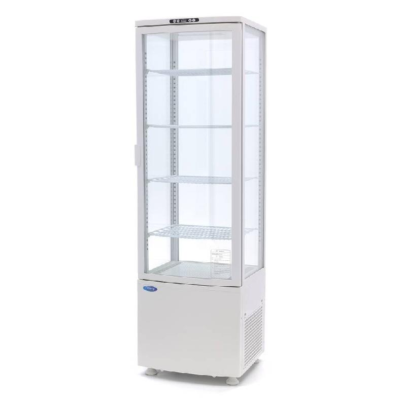 Vitrine réfrigérée positive - 235 L - 52 cm - blanc | Maxima - 09400815_0