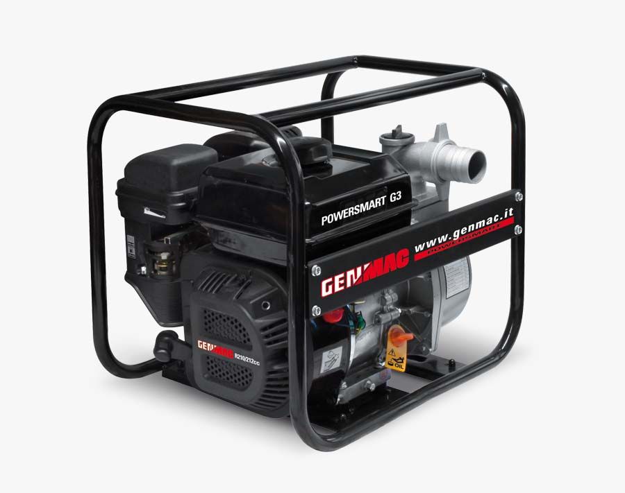 28338-28339 - Groupe électrogène GENMAC - 50Hz - Compact et facile à manipuler_0