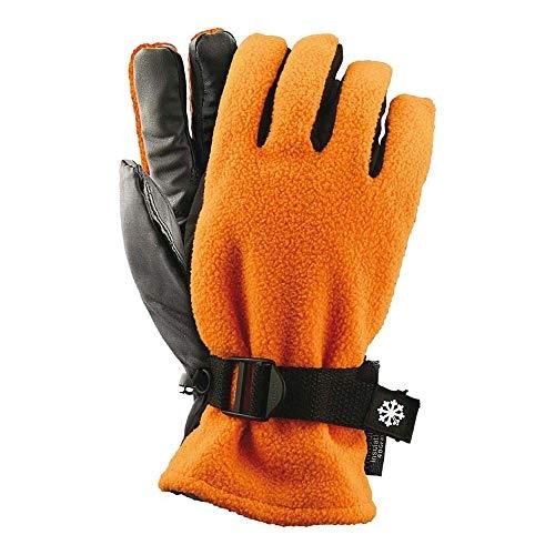 REIS RSNOWING TOPBEAR - Lot de 6 gants de protection orange/noir - Isolation thermique Thinsulate - Taille_0