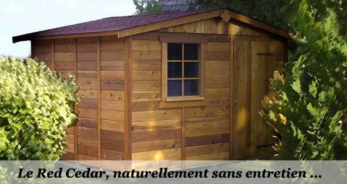 Abri de jardin Lyon - 20m²-chalet-jardin en bois en kit sans