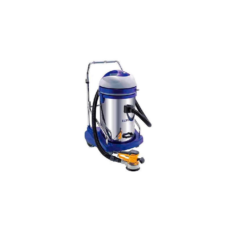 Aspirateur eau et poussière 77 L INOX - Pneumatique/électrique autonettoyant 230V - 1200W - ELECT 250 B - ELWIB250EA - Elsea_0