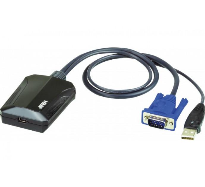 Aten cv211 adaptateur console kvm vga/usb sur pc portable 260211_0