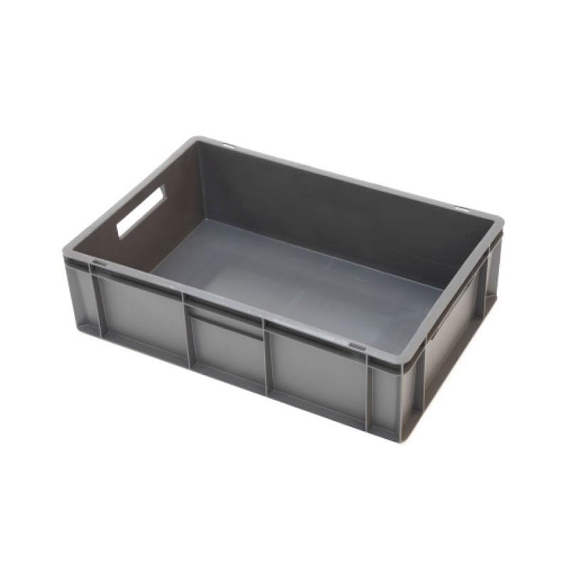 Bacs en plastique Euronorm 600x400 mm - Recyclés - Hauteur 170 mm - Capacité 33L - Marque Rolléco_0