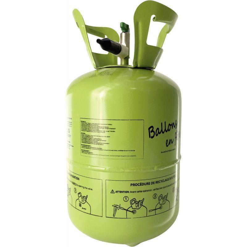 Bouteille d'hélium compressé 0.23m3 - Gonfle 30 ballons 9 pouces - Valve brevetée - Sécurisée et sans perte de gaz_0