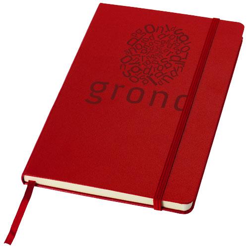 Carnet de notes Classic format A5 - couverture rigide - 10618102 - design exclusif avec fermeture élastique et poche extensible_0