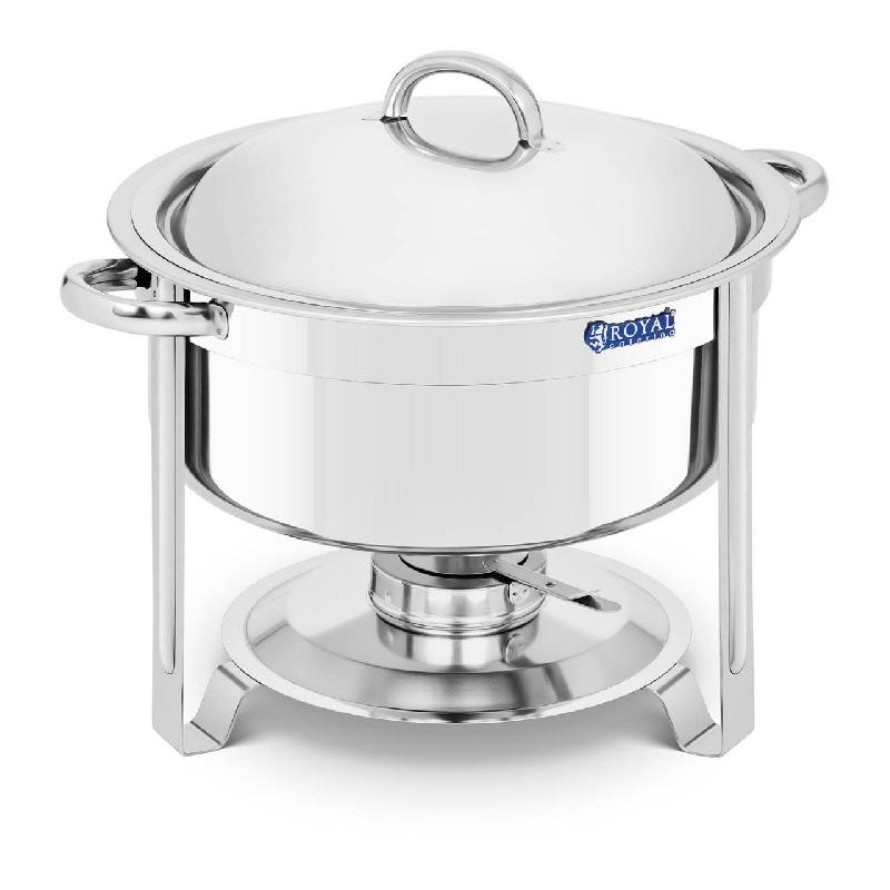 CHAFING DISH BAIN MARIE ROND 7,6 LITRES INOX 14_0000087_0