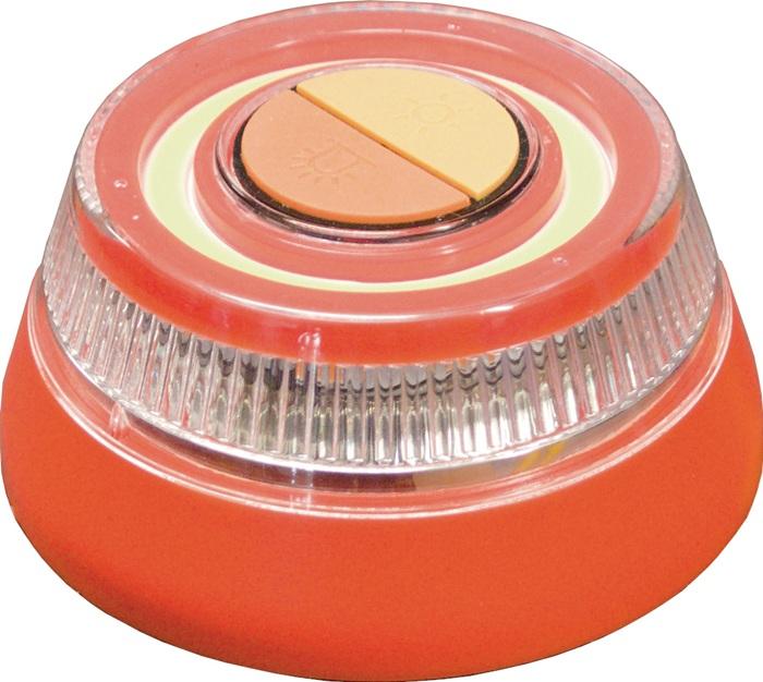 Feu clignotant - Accessoire pour cônes de signalisation ALLROUNDLINE - Plastique jaune - Fonctionnement avec piles_0