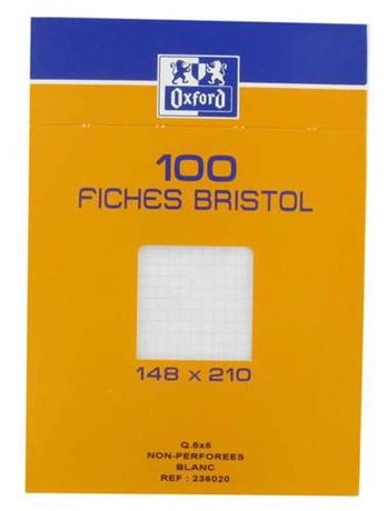 FICHE BRISTOL 148 X 210 MM