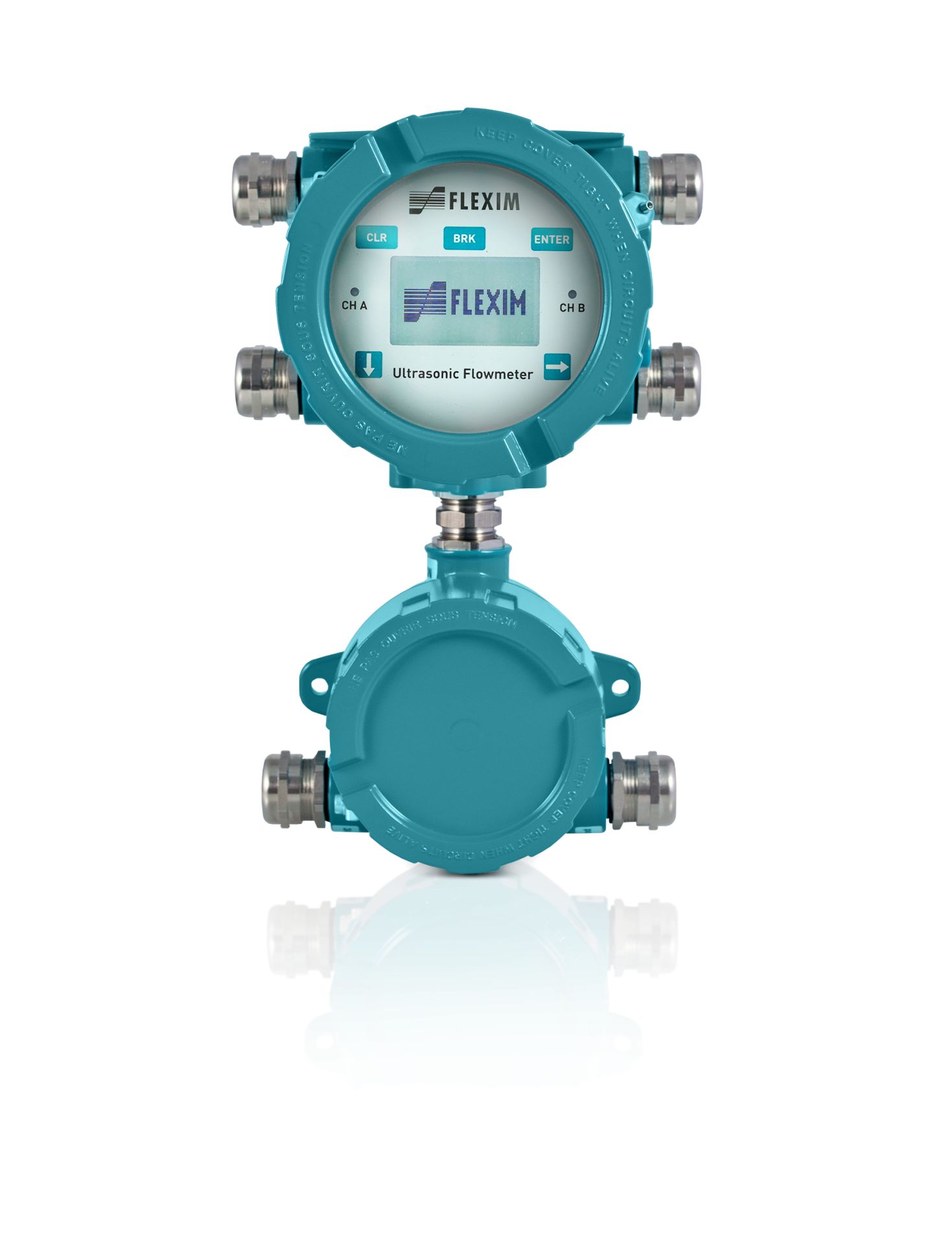 Débitmètre non intrusif Fluxus G831 ST-LT - mesure des débits de vapeur en zones ATEX jusqu'à 180°C_0