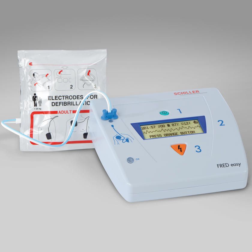 Fred easy - matériel de secourisme défibrillateur - schiller - externe automatisé_0