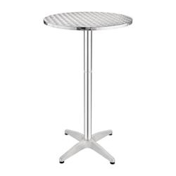 Bolero table haute ronde inox 60cm - U502_0