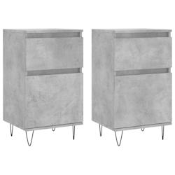 Helloshop26 - Buffet bahut commode armoire meuble de rangement organisateur cuisine salle de séjour salons lot de 2 40 x 35 x 70 cm 02_0036847 - 3000_0