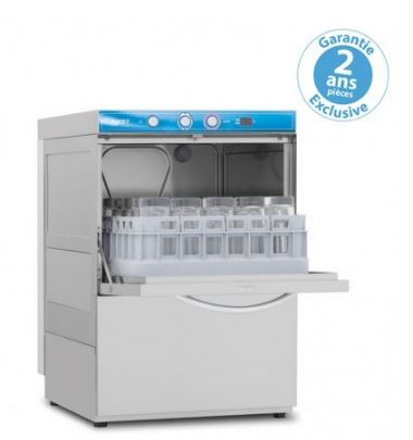 Lave-verres ELETTROBAR FAST135PVDG - Panier 35x35 cm - Pompe de vidange - Acier inoxydable_0