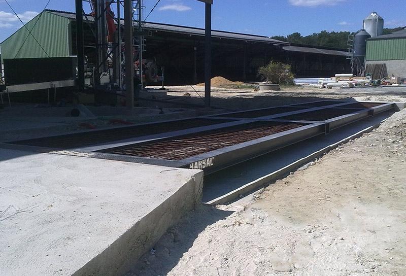 PCH - Pont-bascule en acier/béton avec béton coulé sur site - Dimensions de 9x3m à 30x3m - Capacité jusqu'à 150t_0