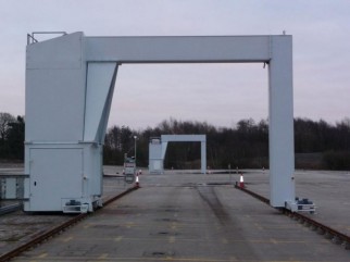 Portique mobile Eagle G60 - Système d'inspection rayons X à haute énergie pour contrôle de fret_0