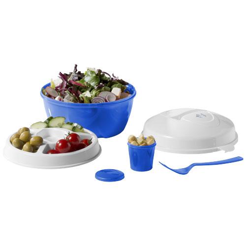Set saladier Ceasar 11269500 - 4 compartiments amovibles - 750 ml - Plastique PP_0