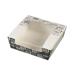 SOLIA Boîte à tartelette District 120x120x40 mm - ES30806 - par 500 pièces - en carton ES30806_0