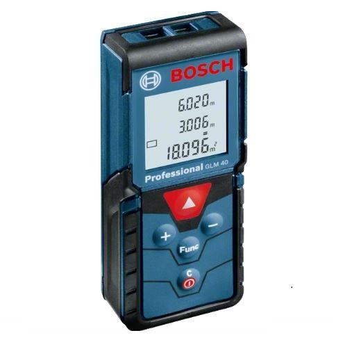 Télémètre laser GLM 40 Professional - Boîte carton - Bosch - Modes distance, surface, volume - 0601072900 - 760288_0