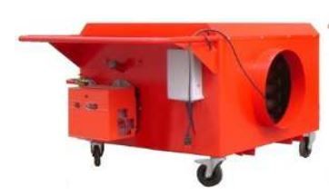 Top 130 Prestige - Générateur d’air chaud mobile à haut rendement au gaz NEVO - 130 kW - Puissance fixe et mobilité pratique_0