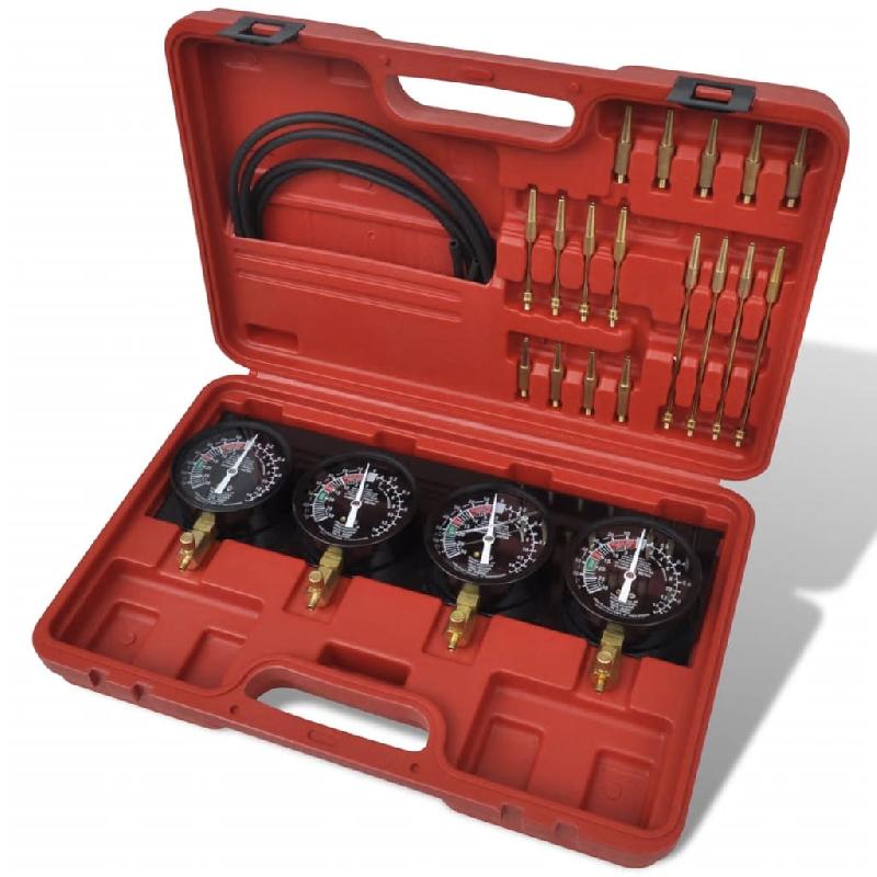 Vidaxl kit d'outils de jauges de synchroniseur de vide de carburateur 210280_0