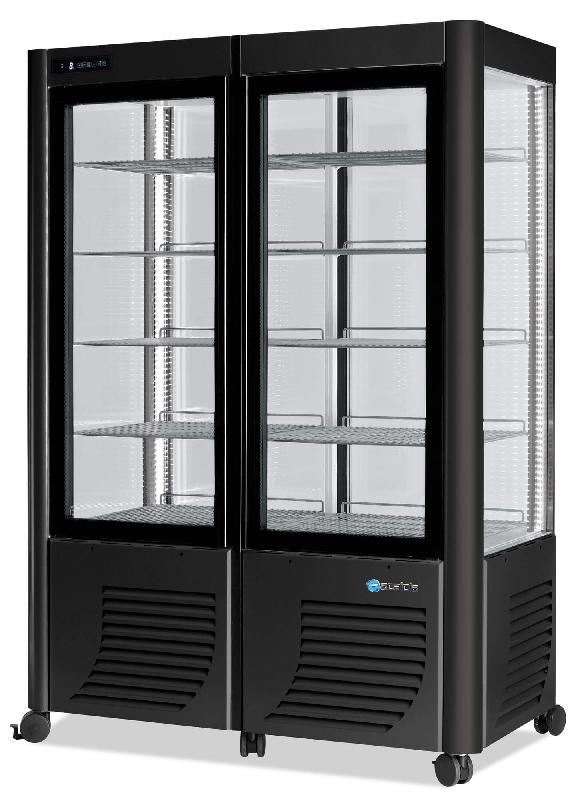 Vitrine réfrigérée Scaiola - 4 faces vitrées triple vitrage - 800 litres - Froid ventilé_0