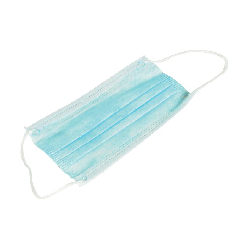 50 masques jetables triple pli - Silverline 986012 - Doux, inodore, haute protection bactérienne_0