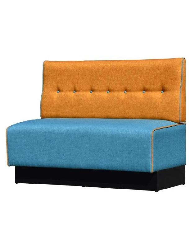 Banquette Pullman - dos pupitre avec 1 rangée de boutons_0