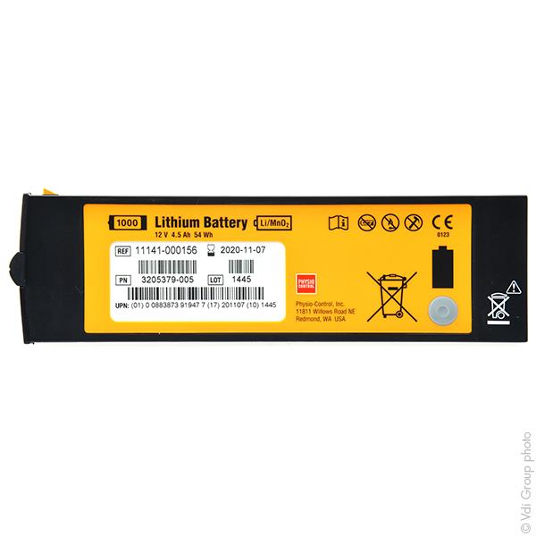 Batterie médicale non rechargeable 12V 4.8Ah - Marque Physiocontrol_0